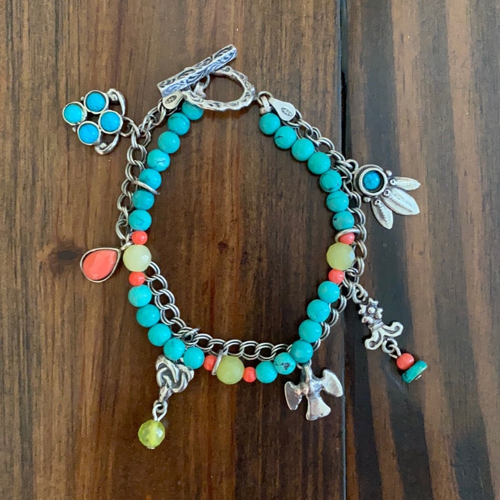 Artisan Sundance Sterling Silver Charm Bracelet